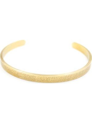 ModaSize Ayetel Kürsi Bilezik - Altın