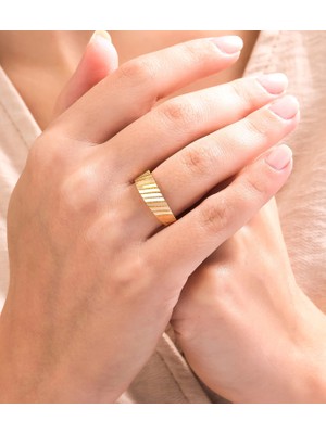 HAKAN GÜLER KUYUMCULUK  14 Ayar Altın Ajda Model Yüzük