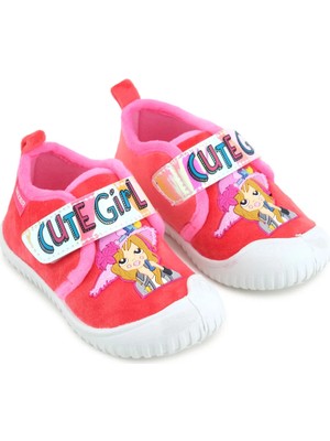 Gezer 03377 Kız Çocuk Günlük Cırtlı Panduf Kreş Ayakkabı