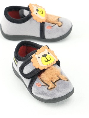 Gezer 03361 Erkek Çocuk Bebek Kışlık Cırtlı Okul Kreş Panduf Ayakkabı