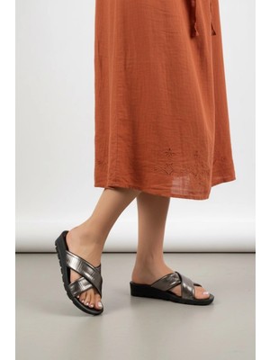 Gezer 15078 Yazlık Hafif Rahat Taban Kadın Terlik