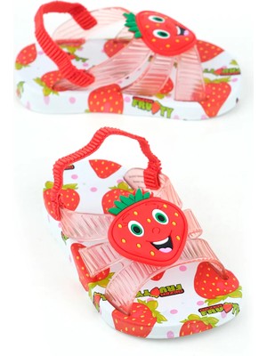 Gezer 14167 Kız Bebe Islak Zemine Uygun Havuz Plaj Terlik-Sandalet