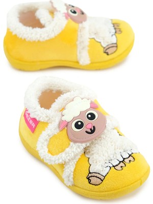 Gezer Unisex Çocuk Bebe Cırtlı Ayarlanabilir Günlük Okul Kreş Panduf Ayakkabı