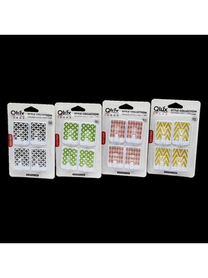 Go İthalat Mirage 4 Parça  Kare Yapışkan Askı (5468)