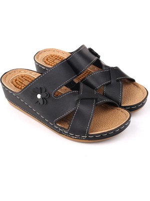 Gezer Yazlık Jelli Masaj Taban Günlük Kadın Terlik