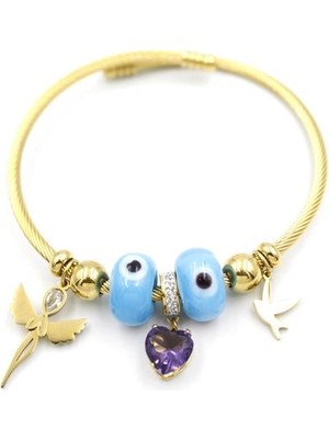 ModaSize Melek Charm Bilezik - Altın