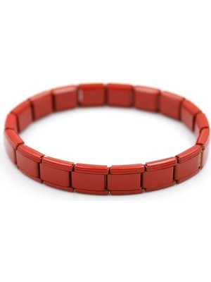 ModaSize Mat Nomi Bilezik - Kırmızı