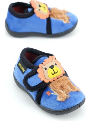 Gezer 03361 Erkek Çocuk Bebek Kışlık Cırtlı Okul Kreş Panduf Ayakkabı