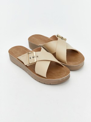 Lc Waikiki Yeni Sezon Çapraz Bantlı Kadın Terlik