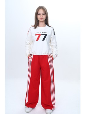 Pantulux Kız Çocuk %100 Pamuklu Alt&üst Eşofman TAKIMI-EŞT-0035-372-EŞT-2035