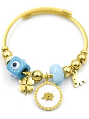 ModaSize Fil Charm Bilezik - Altın