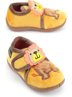 Gezer 03361 Erkek Çocuk Bebek Kışlık Cırtlı Okul Kreş Panduf Ayakkabı