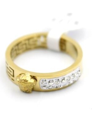 ModaSize 6'lı Vrs Çelik Yüzük - Altın