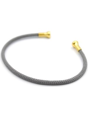 ModaSize Hasır Pndr Bileklik - Gri