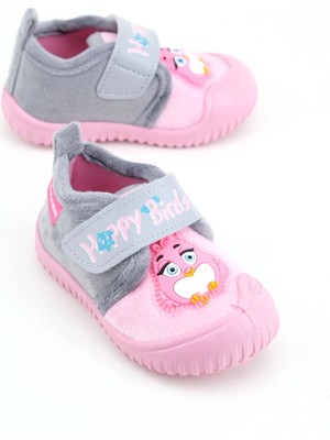 Gezer 03368 Kız Çocuk Günlük Cırtlı Panduf Kreş Ayakkabı