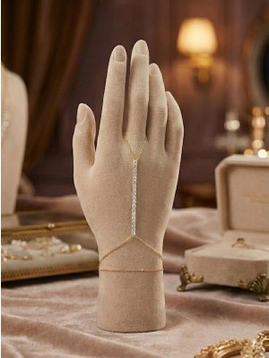 ModaSize Taşlı Şahmeran - Altın