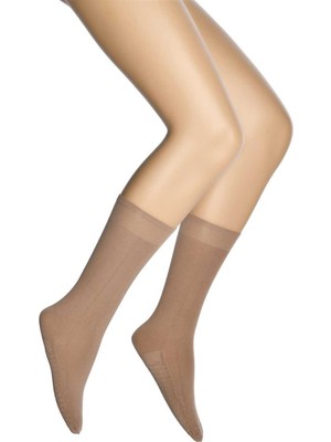 ModaSize Masaj Kadın Çorap Bronz 38