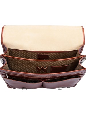 Tergan  Taba Hakiki Deri Erkek Evrak Çantası - S1EV00002775-B01