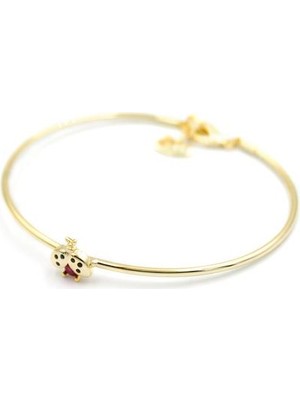 ModaSize Uğur Böceği Bilezik - Altın