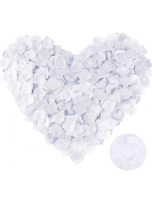 MiraLive Beyaz Renk Gül Yaprağı - 5 Paket 500 Adet