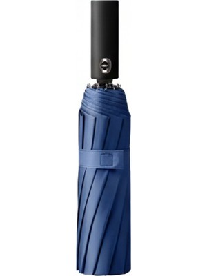 Şeker Ofisi 12 Telli Rüzgara Dayanıklı Güçlendirilmiş Fiber Iskeletli Uv Korumalı Su Itici Kaplamalı Tam Otomatik Tek Tuşla Açılan Katlanabilir Şemsiye – Dayanıklı Yapı ve Bez Taşıma Kılıflı Kompakt Model