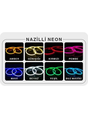 Neonled Işıklı Gitar Figür (77X31CM)