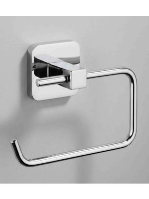 Diva Kare Pirinç Tuvalet Kağıtlığı Kapaksız Paslanmaz