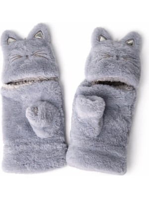 Ecrou Sevimli Kedi Kışlık Eldiven
