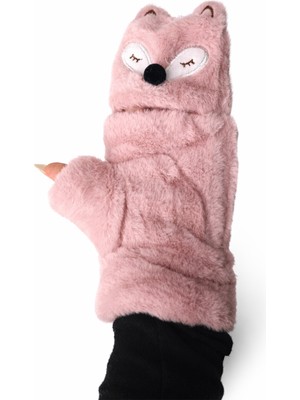 Ecrou Sevimli Tilki Kışlık Eldiven