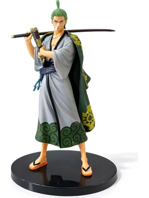 Starseven Anime One Piece Roronoa Zoro Figürü 17 cm ALK5271