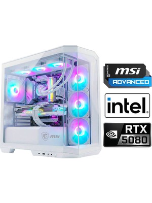 Xaser Velox X700 I9 14900KF 32GB Ddr5 Ram 1tb M.2 Nvme SSD 16GB RTX5080 Sıvı Soğutmalı Msı Oyuncu Oem Paket