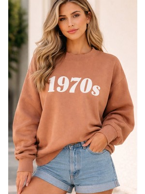 1970 Oversize Unisex Sweatshirt