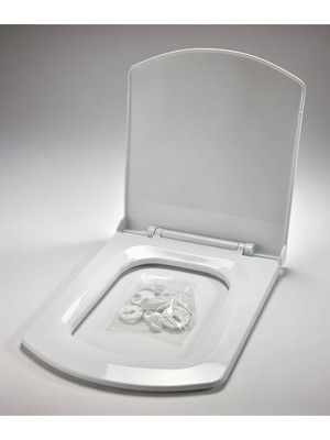 Kaan Klozet Kapağı Kare Slim Thermoplast Kaan