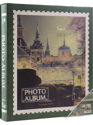 Rabsev RS26 Fotoğraf Albümü 10X15CM 600 Lük Kule Desenli Kutulu Yatay Dikey Modeli
