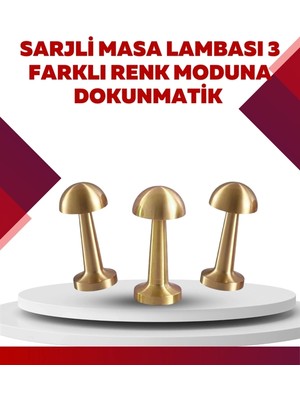 Narnuga Şarjlı Dimmerli LED Masa Lambası – 4-8 Saat Aydınlatma