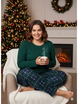 Karaz Büyük Beden Alt Pijama