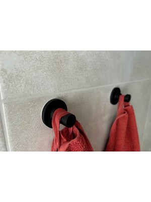 Sora Design 2'li Banyo ve Mutfak Için Duvar Tipi Askı Kanca – Havlu ve Bez Askısı