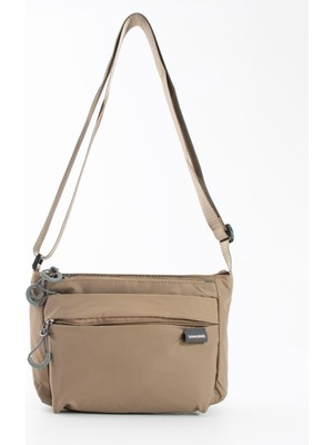 Sanmorris 6 Bölmeli Suya Dayanıklı Paraşüt Kumaş Çapraz Askılı Omuz Çantası