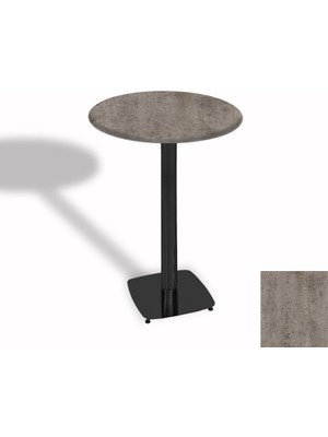 Dockers Bistro Masa Tokyo Esb - (Werzalit, Wermodin ve Allzalit Tabla 70 cm Çap) - Kahve Oxid