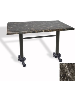 Dockers Çipa Döküm Ayak Masa 80X120 cm - (Werzalit, Wermodin ve Allzalit Tabla) - Teramo