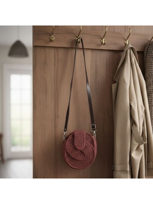 Uretti - Tuğba 9352 6112 El Yapımı Kağıt Ip Çapraz Çanta