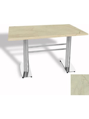 Dockers Tokyo Masa Kromnikel (Werzalit, Allzalit Yada Wermodin Tabla 80X140) - Golden Marble