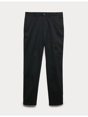 Marks & Spencer Pamuk Karışımlı Slim Fit Pantolon