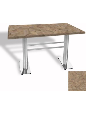 Dockers Tokyo Masa Kromnikel (Werzalit, Allzalit Yada Wermodin Tabla 80X120) - Edgy Wood