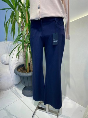 Sentez Kanvas Ispanyol Paça Pantalon