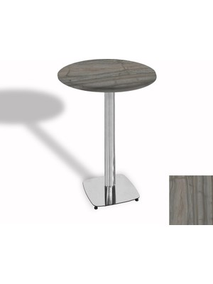 Dockers Bistro Masa Tokyo Kromnikel - (Werzalit, Wermodin ve Allzalit Tabla 70 cm Çap) - Magma