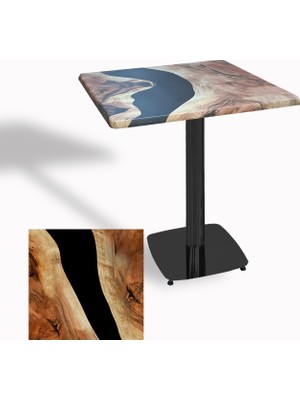 Dockers Tokyo Kare Masa (Esb) 80X80 cm - (Werzalit, Wermodin ve Allzalit Tabla) - Epoxy