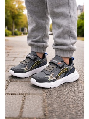 Minibonito Unisex Çoçuk Konfor Taban Cırt Cırtlı Spor Ayakkab