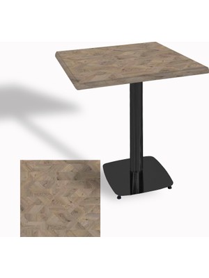 Dockers Tokyo Kare Masa (Esb) 80X80 cm - (Werzalit, Wermodin ve Allzalit Tabla) - Edgy Wood