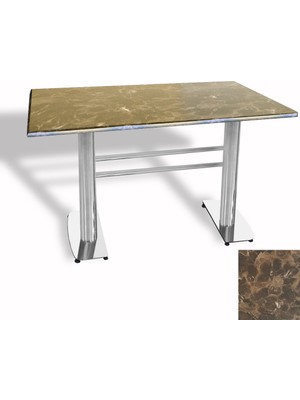 Dockers Tokyo Masa Kromnikel (Werzalit, Allzalit Yada Wermodin Tabla 70X120) - Karacabey Mermer